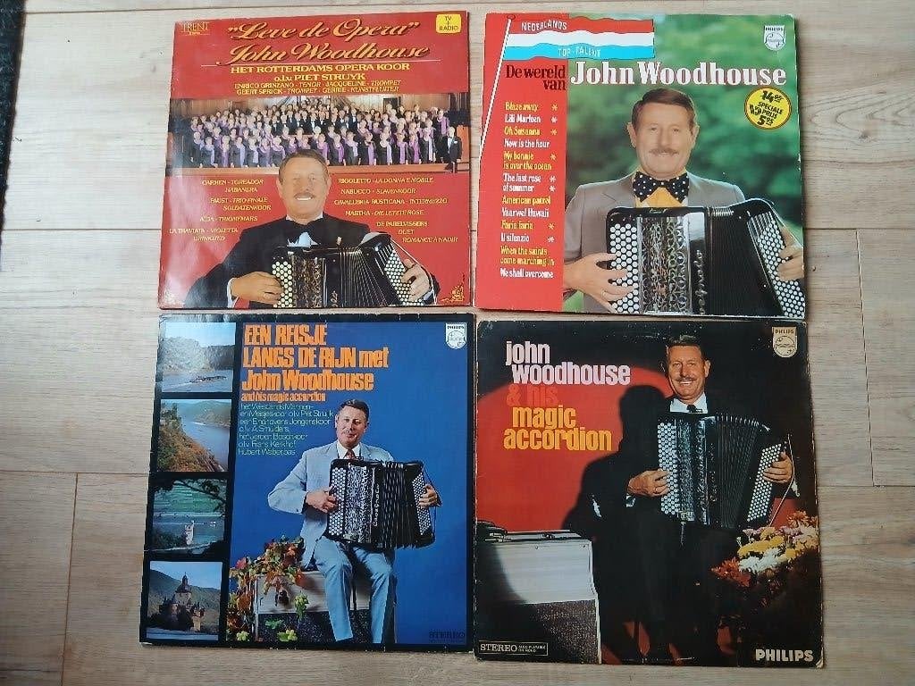 John Woodhouse LP's (4x), Cd's en Dvd's, Ophalen of Verzenden, 1970 - 1979, Gebruikt, 12 inch