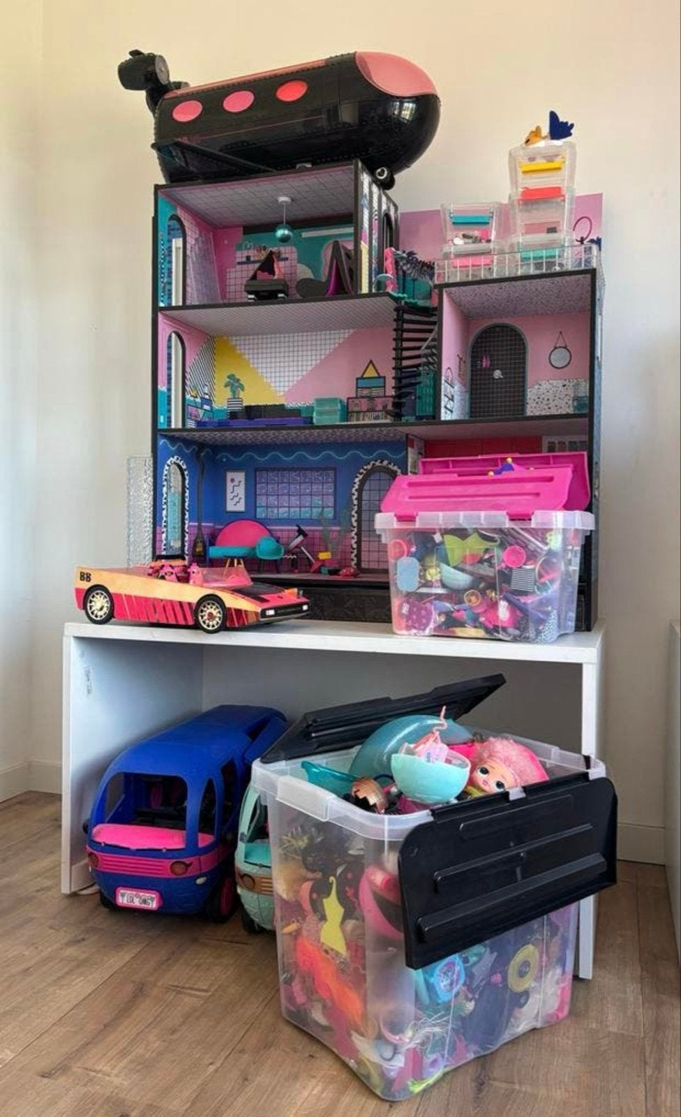 LOL Surprise Huis, Vliegtuig, Auto's en veel accessoires, Ophalen of Verzenden, Gebruikt, Overige typen