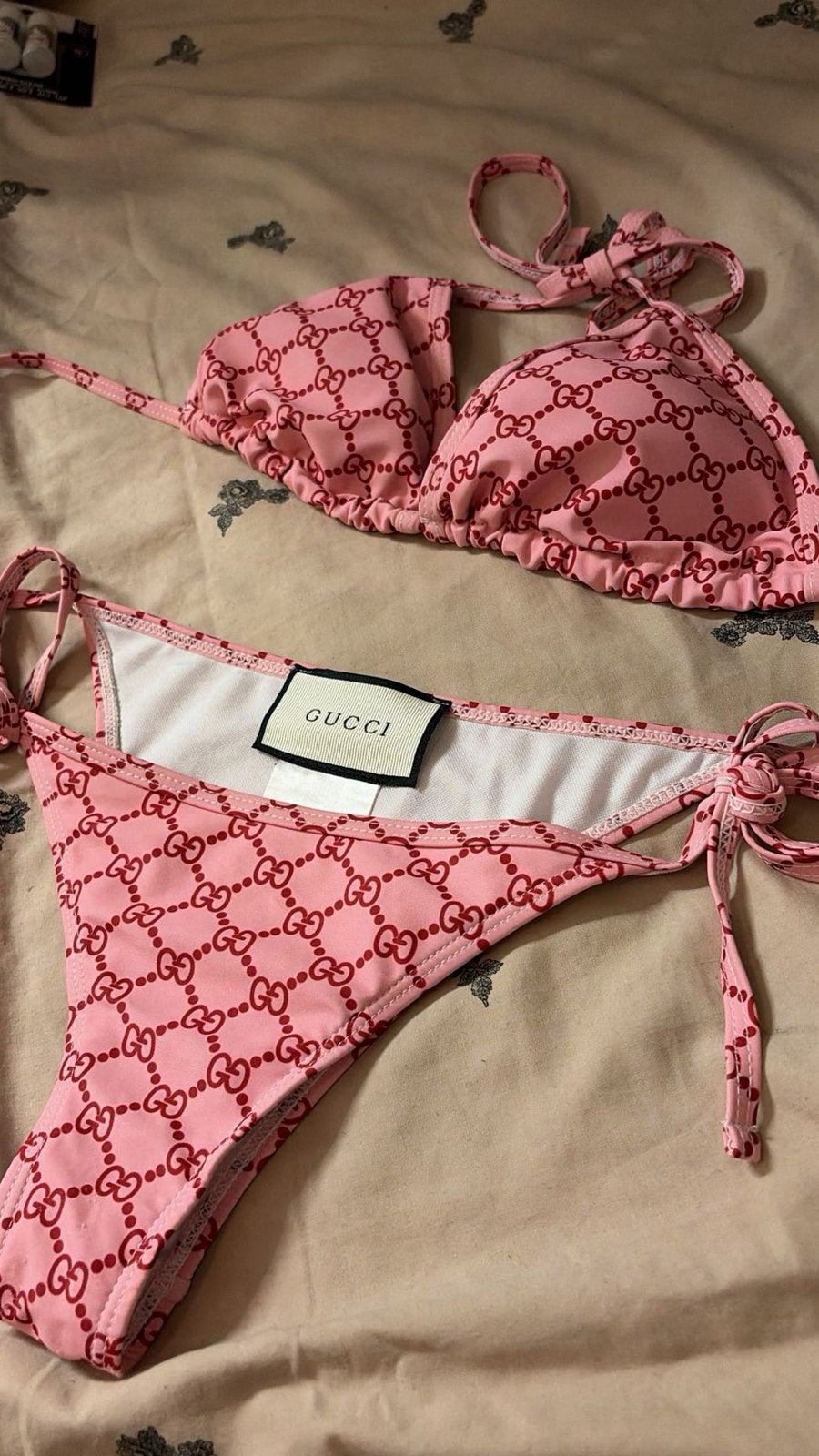 gucci bikini, Kleding | Dames, Verzenden, Zo goed als nieuw, Bikini