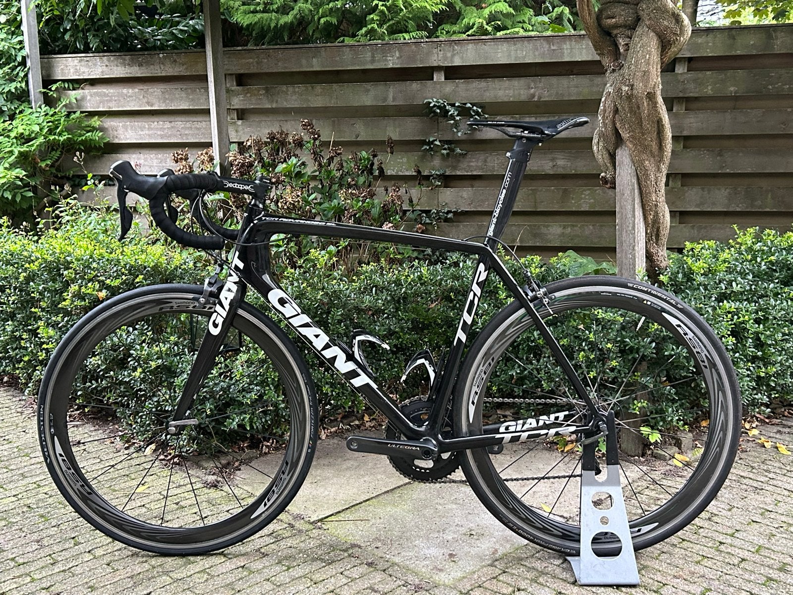 Giant TCR advanced SL racefiets - full Carbon (maat L), Ophalen, 28 inch, Gebruikt, Carbon