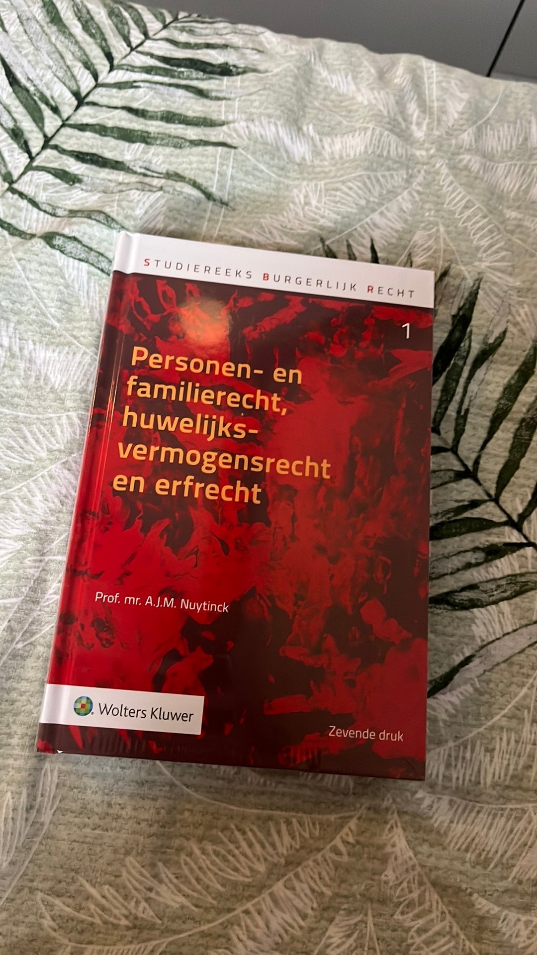 Personen- en familierecht, huwelijksvermogensrecht en erfrec, Verzenden, Sociale wetenschap, Zo goed als nieuw, A.J.M. Nuytinck