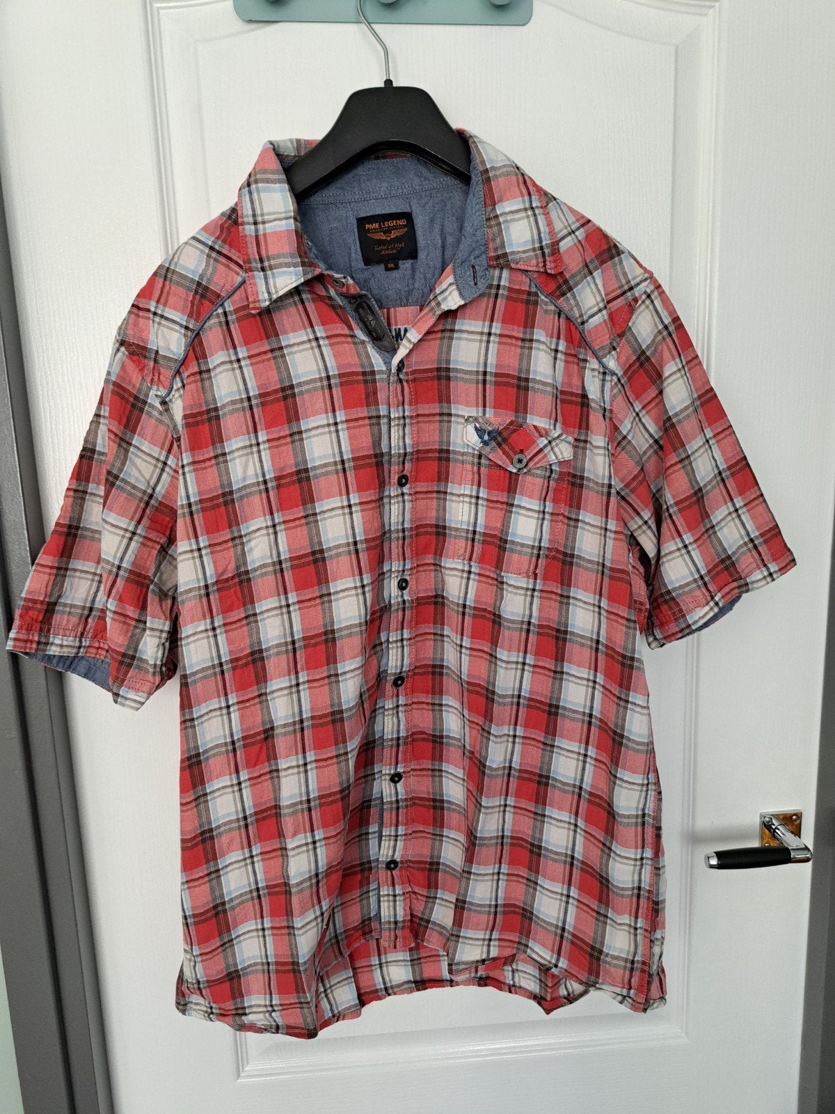 PME overhemd XXL, Kleding | Heren, Ophalen, Pall Mall PME Legend, Zo goed als nieuw, Overige halswijdtes