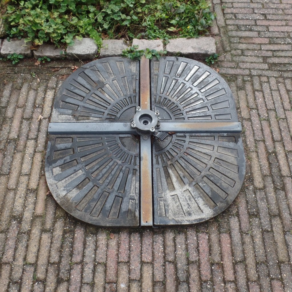 Parasoltegels, Tuin en Terras, Ophalen, Gebruikt, Minder dan 1 meter, Parasolvoet