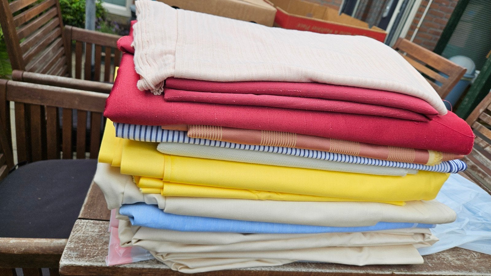 Lappen stof, Ophalen, Nieuw, 30 tot 120 cm, Katoen
