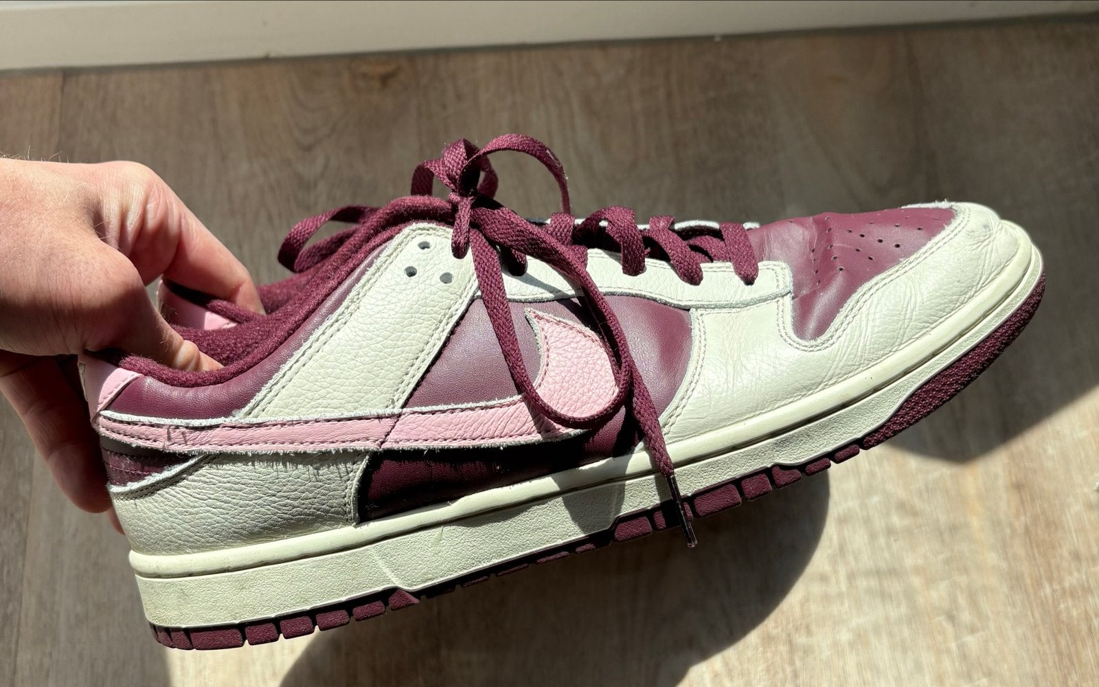 Nike Dunk Low Retro PRM Valentine's Day - Maat 45 sneakers, Overige kleuren, Ophalen of Verzenden, Sneakers of Gympen, Zo goed als nieuw