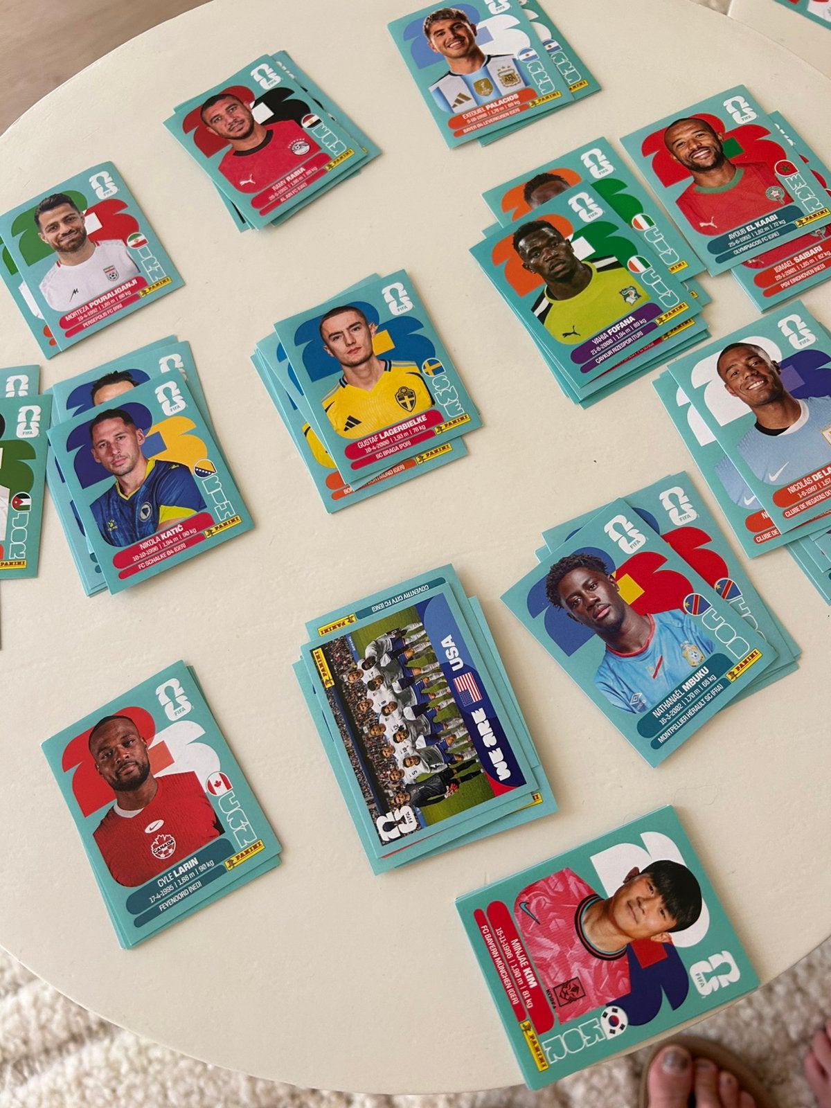 Voetbalplaatjes/stickers WK 2026 panini, Ophalen of Verzenden, Zo goed als nieuw, Stickers en Plaatjes