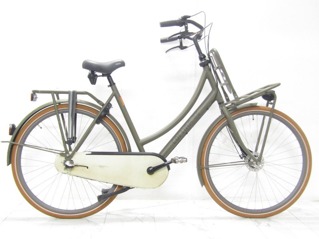Cortina U4 groen dames 57cm 28inch, Fietsen en Brommers, Fietsen | Dames | Damesfietsen, 56 cm of meer, Gebruikt, Overige merken