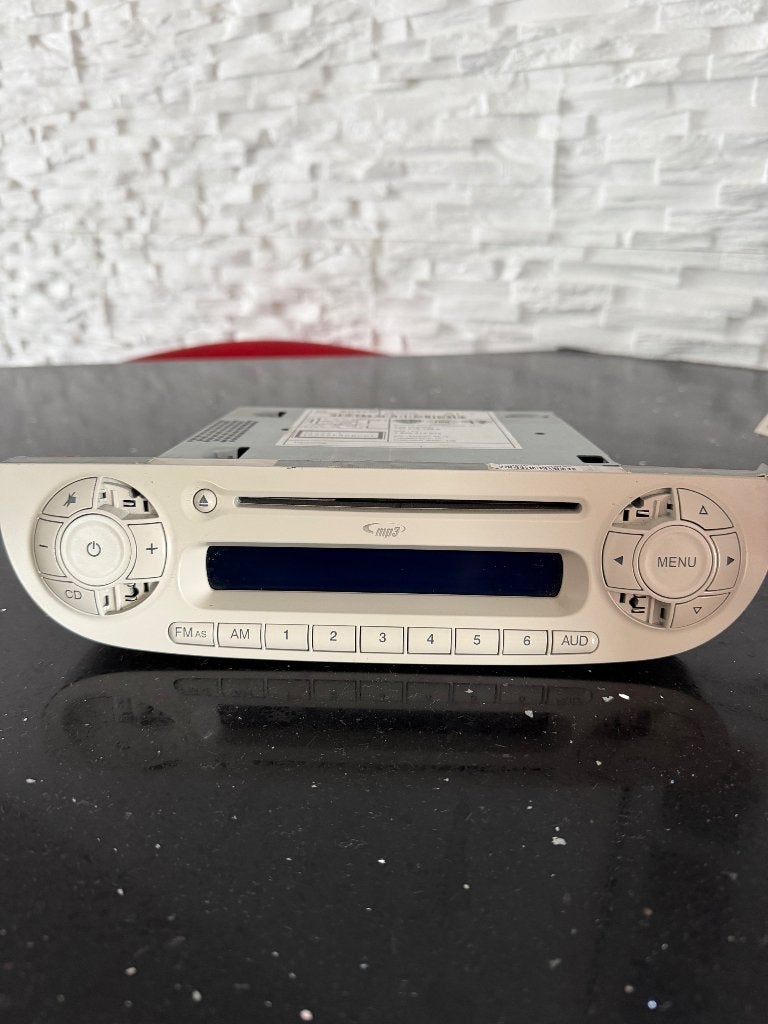 Fiat 500 312 2009 radio, Ophalen, Gebruikt, Fiat