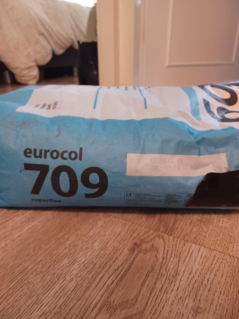 Eurocol 709 Superflex Tegellijm - 25 kg (Grijs), Ophalen, Overige materialen, Overige typen, Nieuw