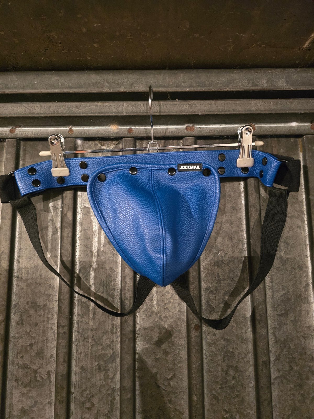 Jockmail Jockstrap Blauw/Oranje - Heren Ondergoed, Kleding | Heren, Ondergoed, Verzenden, Blauw, Jockmail, Overige typen