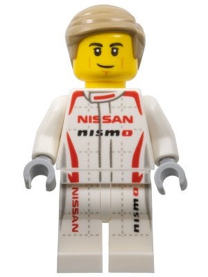 LEGO Speed Champions sc081 Nissan GT-R NISMO Driver, Lego, Nieuw, Minifiguur, Speed Champions
