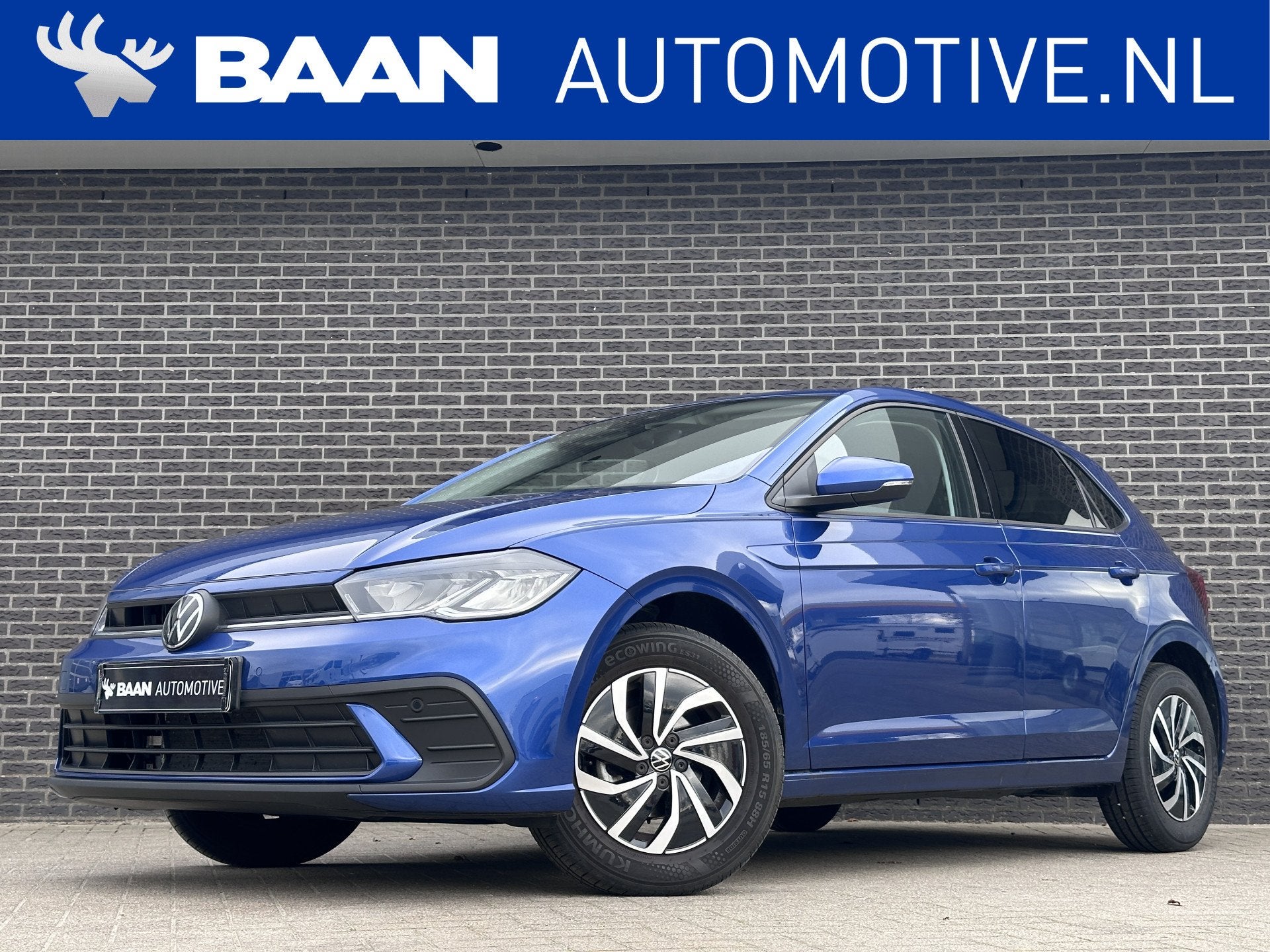 Volkswagen Polo 1.0 TSI Life Edition | Camera | Apple CarPla, Stof, Gebruikt, Blauw, Bedrijf