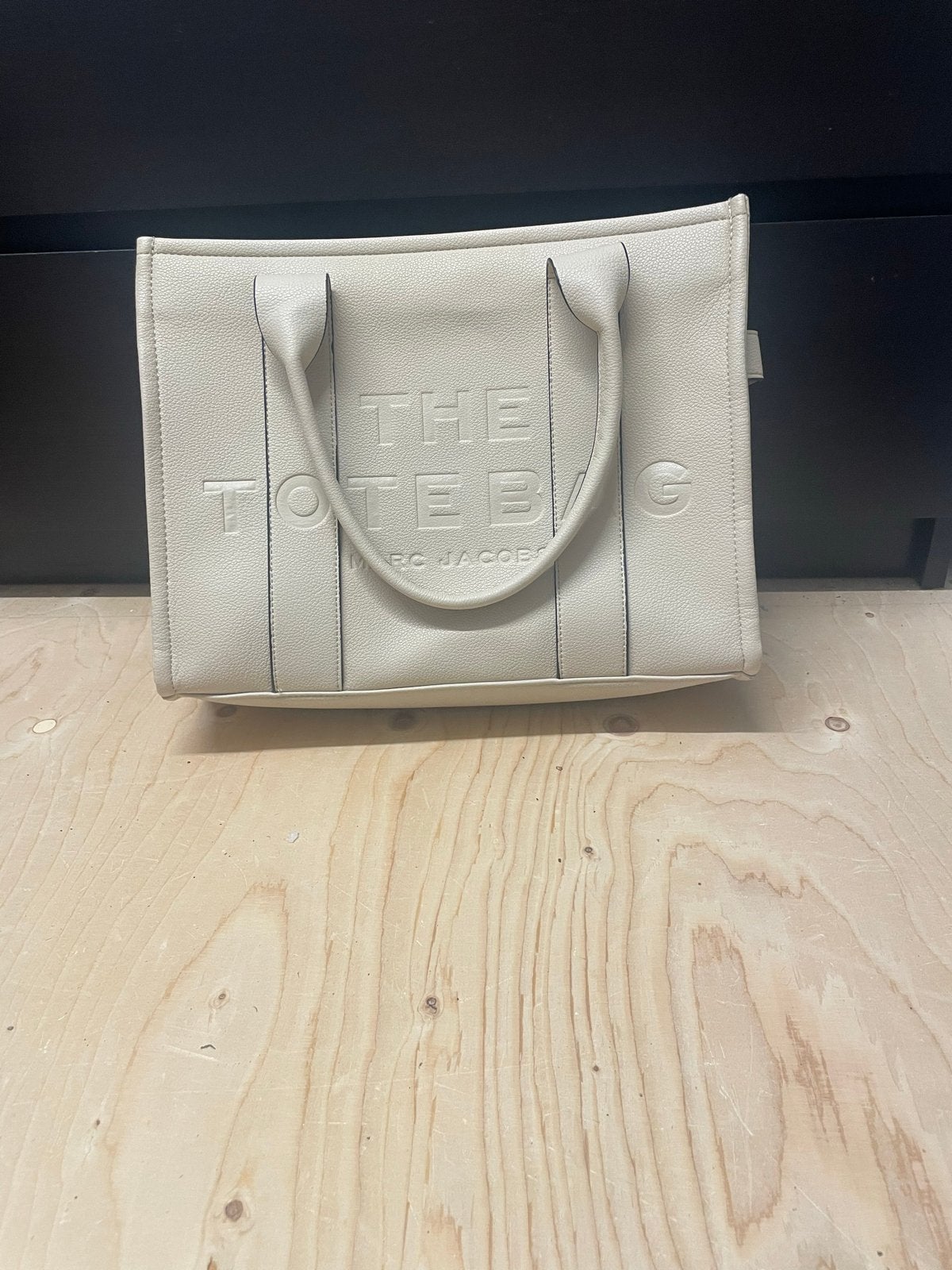 Marc Jacobs The Tote Bag - Crème, Ophalen, Zo goed als nieuw, Beige, Handtas