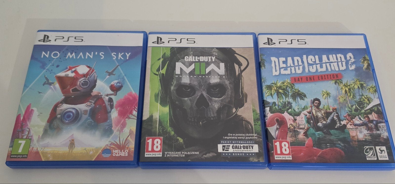PS5 Action Bundle (CoD MW2, Dead Island 2, No Man's Sky), Spelcomputers en Games, Games | Sony PlayStation 5, Ophalen of Verzenden