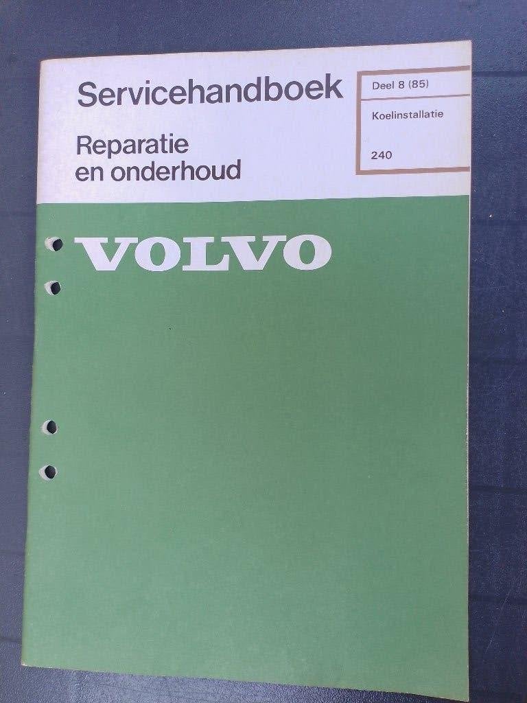 Volvo 240 dealer werkplaatsboek Airco Airconditioning, Ophalen of Verzenden, Gelezen, Volvo