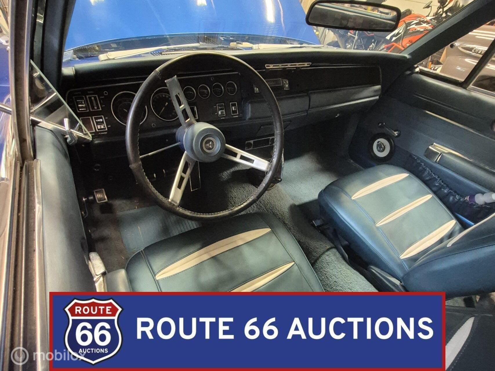 Dodge Charger R/T | 1968 | Route 66 Auctions, Overige carrosserieën, Zwart, Bedrijf, Handgeschakeld