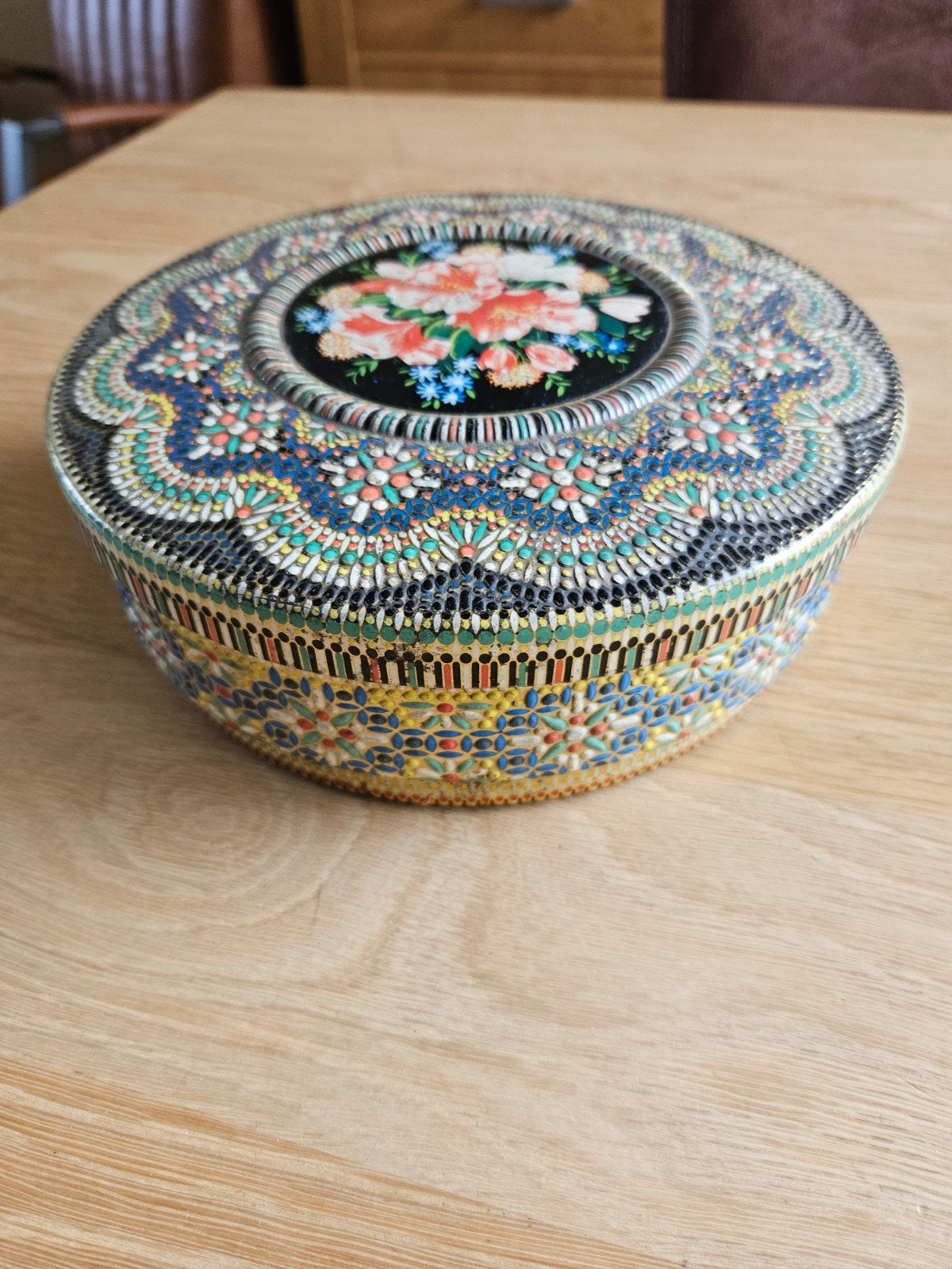 Vintage  koektrommel, Ophalen of Verzenden