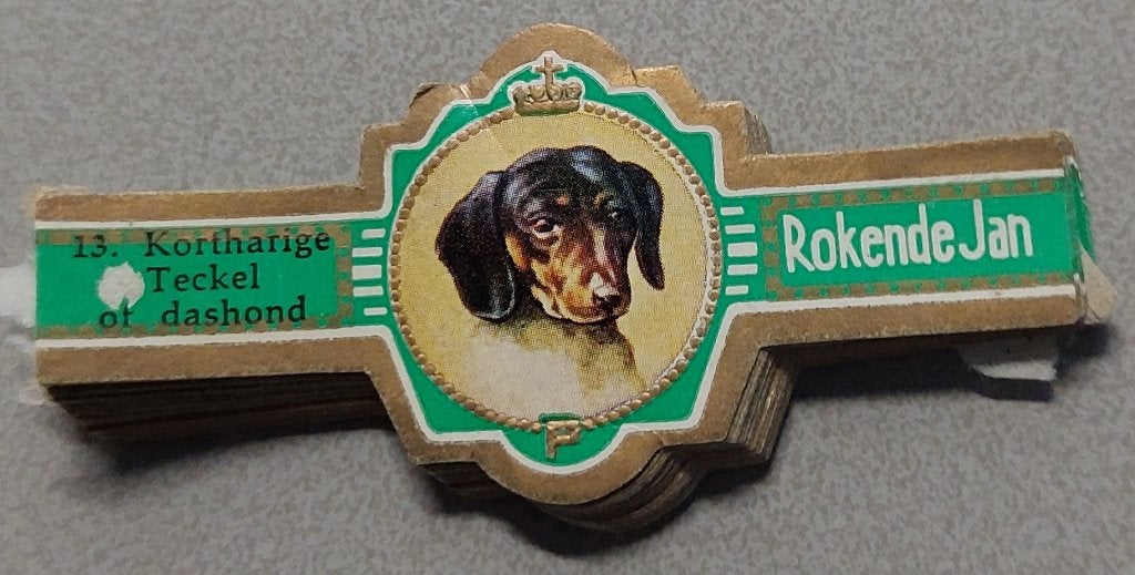 Sigarenbandjes, Ophalen of Verzenden, Gebruikt, Sigarenbandjes