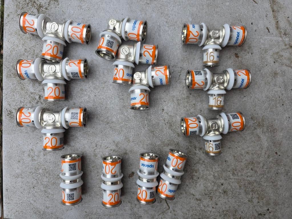 Uponor 20 koppelingen, Ophalen of Verzenden, Nieuw