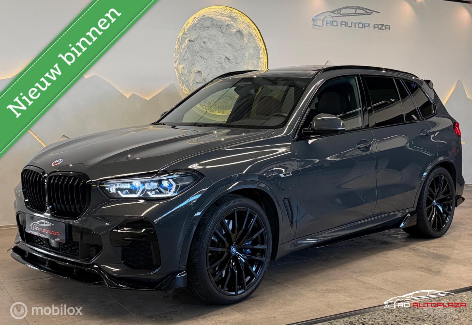 BMW X5 xDrive45e M Sport Panorama/B&W/Alcantara hemel/Vierwi, Auto's, Automaat, Dealer onderhouden, X5, 394 pk
