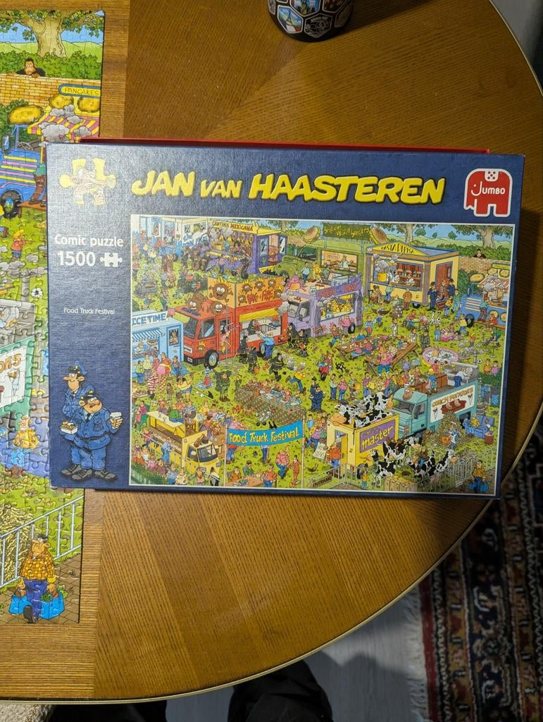 Jan van Haasteren - Foodtruck Festival - 1500 stukjes, Ophalen, Zo goed als nieuw