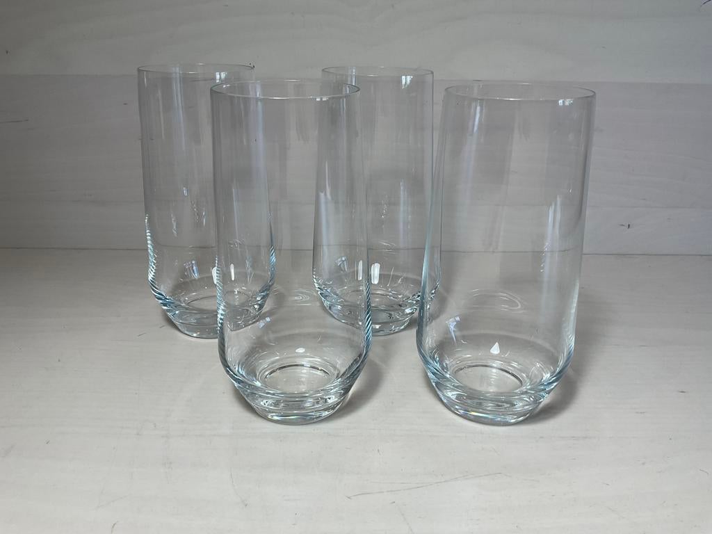 Vivo Villeroy en Boch longdrink glazen vier stuks, Ophalen of Verzenden, Gebruikt, Waterglas