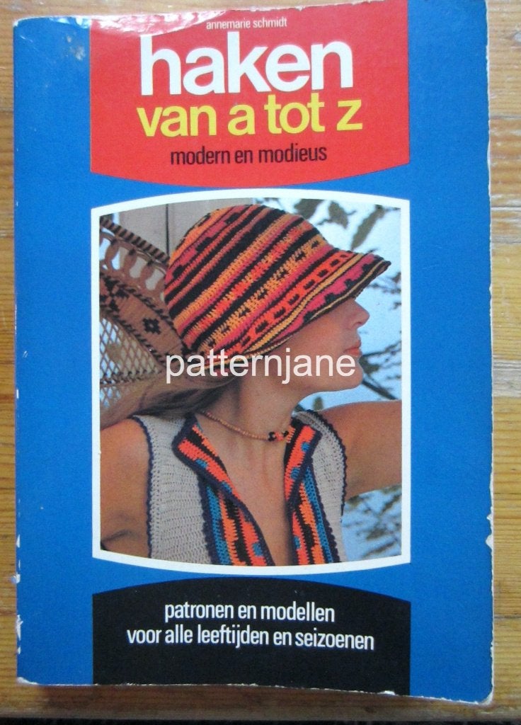 2 x haken - Leer ook Haken ! A- tot Z en Stap voor Stap, Verzenden, Zo goed als nieuw, Breien of Haken, Patroon of Boek