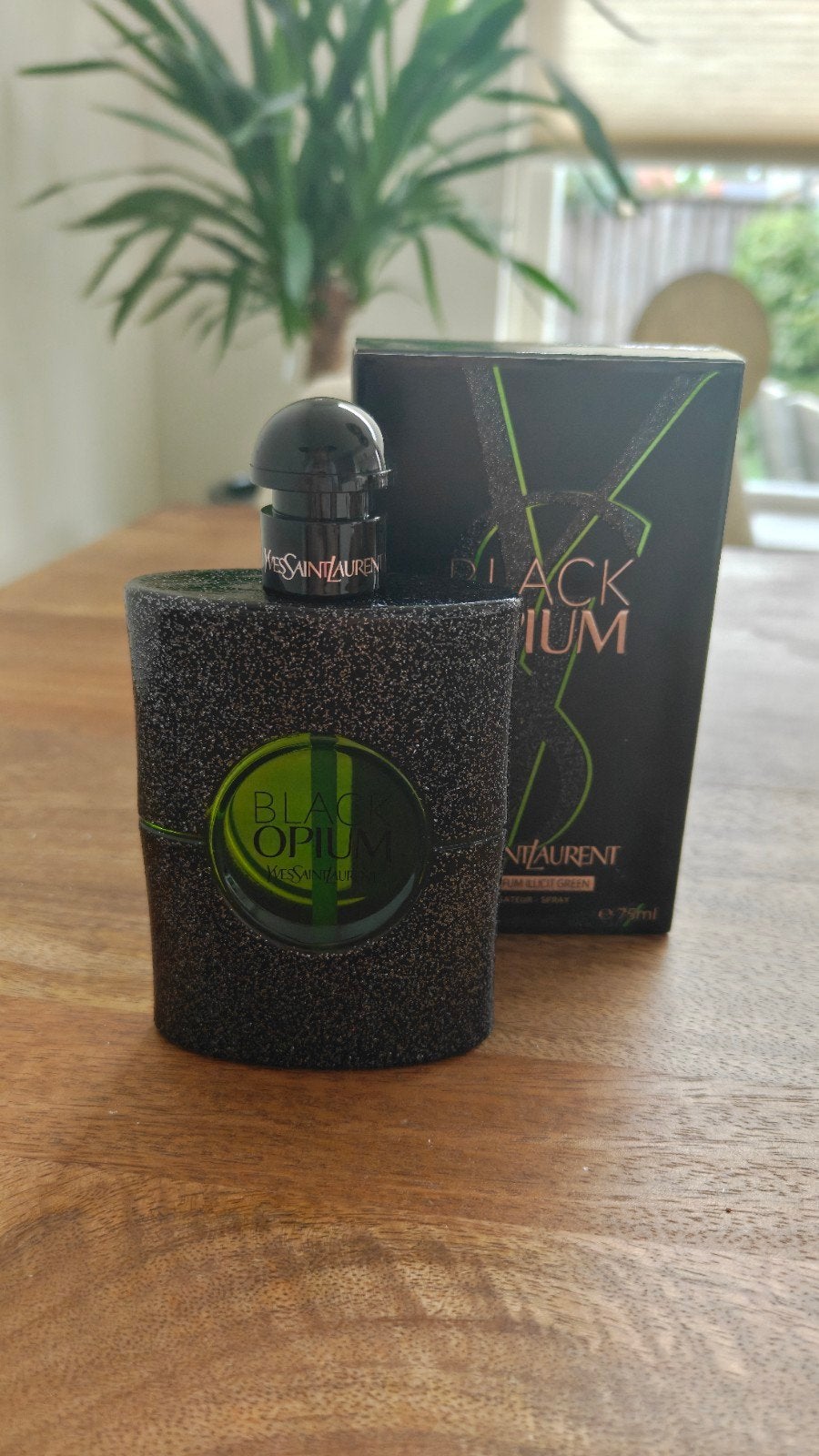 Yves Saint Laurent Black Opium Green Illicit 75 ml, Ophalen of Verzenden, Nieuw
