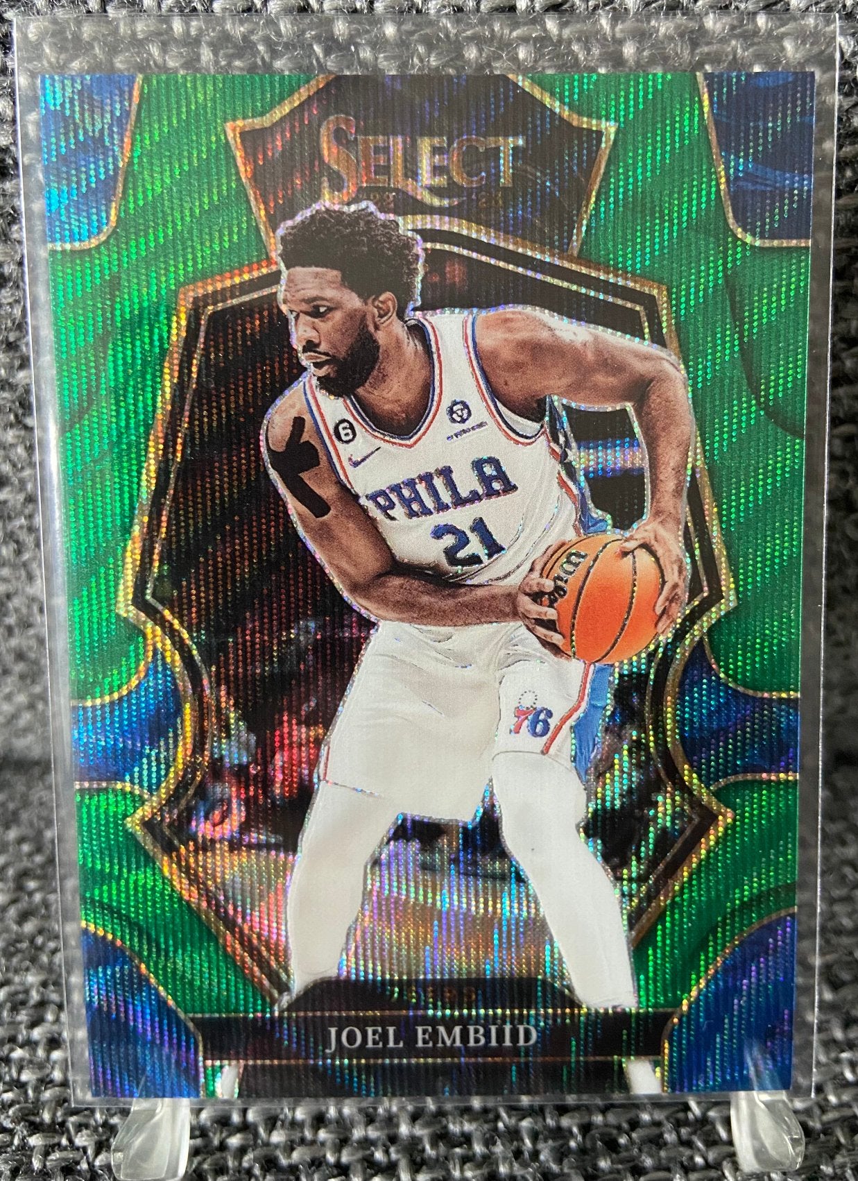 Joel Embiid /50 Philadelphia 76’ers Panini NBA card, Hobby en Vrije tijd, Stickers en Plaatjes, Ophalen of Verzenden, Nieuw, Plaatje