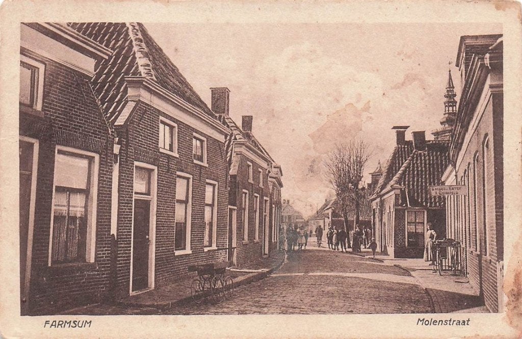 702-414-021 Farmsum Molenstraat, Verzenden, Voor 1920, Groningen