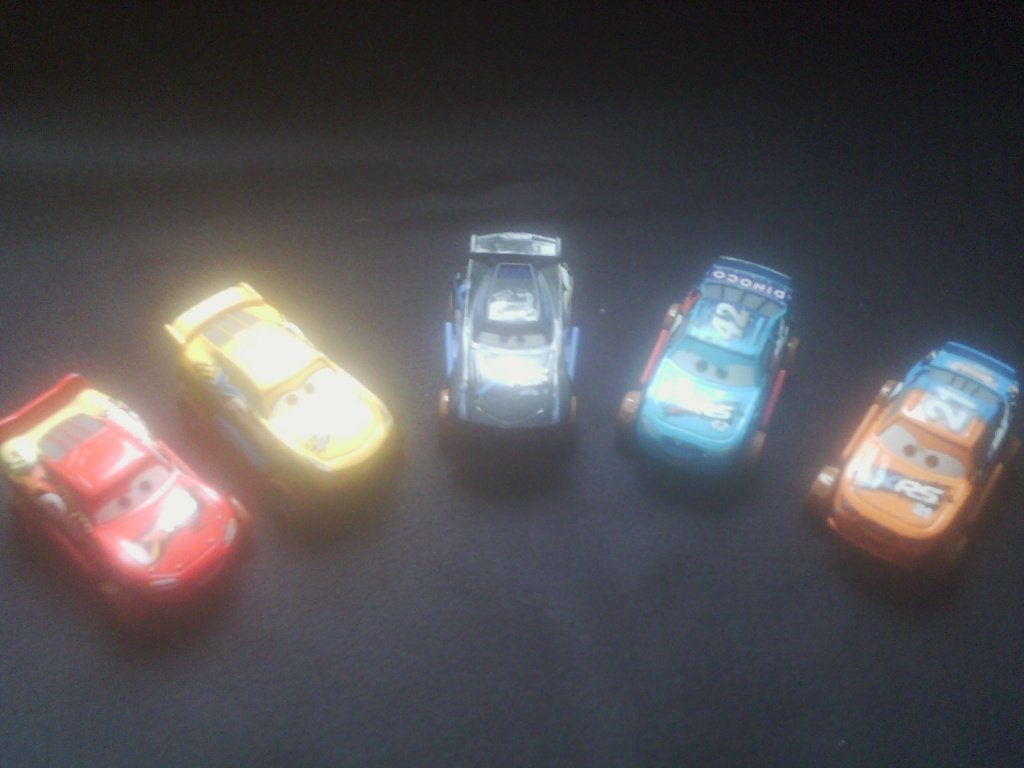 Disney Cars 3 Auto's        XRS Mud Racer Kwintet (5 stuks), Ophalen of Verzenden, Zo goed als nieuw