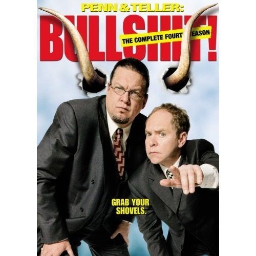 Penn & Teller: Bullshit! Seizoen 4 (2006) US nieuw, niet NLO, Alle leeftijden, Ophalen of Verzenden, Nieuw in verpakking, Non-fictie