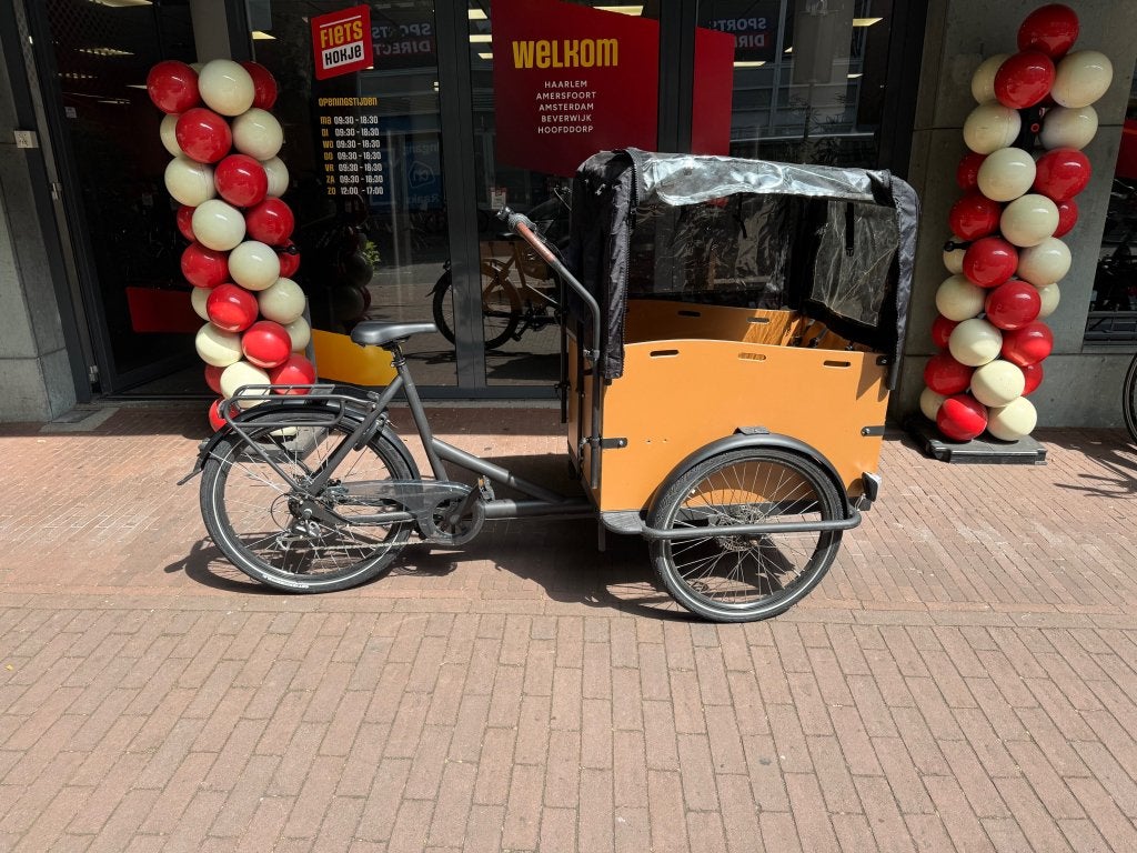Fietshokje Raaks: Elektrische Bakfiets Shimano N7 S!!, Gebruikt, Niet ingevuld, 51 tot 55 cm, Niet ingevuld