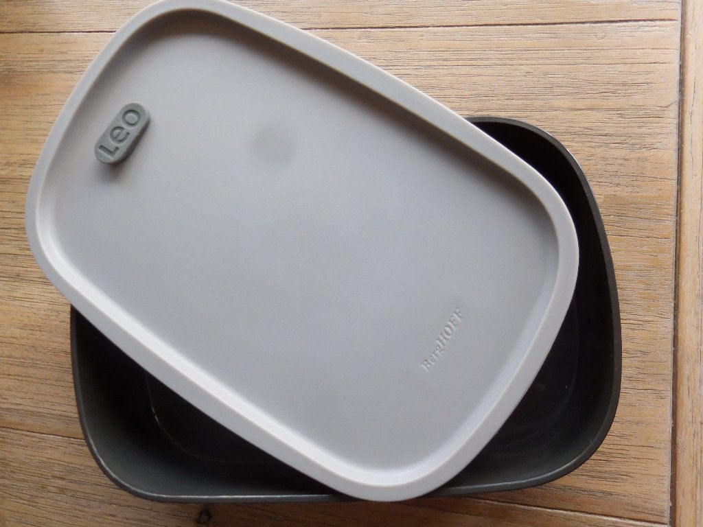 brooddoos/lunchbox. Microwave . LEO. Berghoff. Grijs. Nieuw., Overige typen, Kunststof, Nieuw, Ophalen of Verzenden