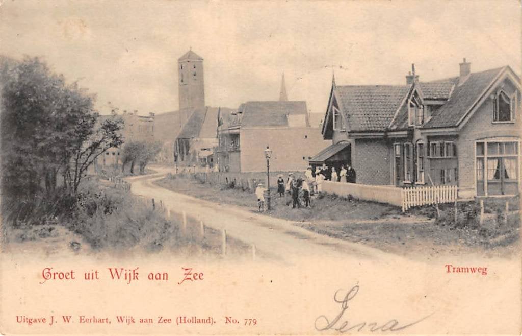 Wijk aan Zee Tramweg 1903, Verzenden, Voor 1920, Gelopen, Noord-Holland