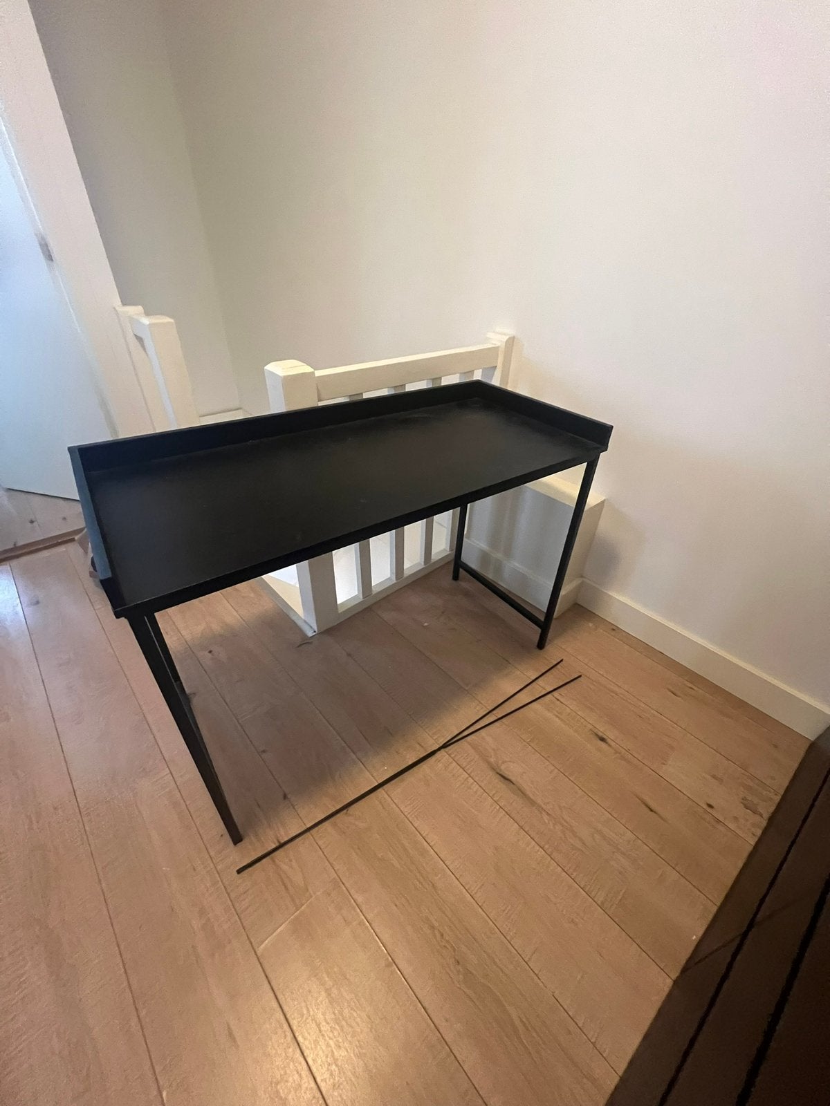 IKEA bureau zwart, Ophalen, Gebruikt, 50 tot 100 cm, 25 tot 50 cm