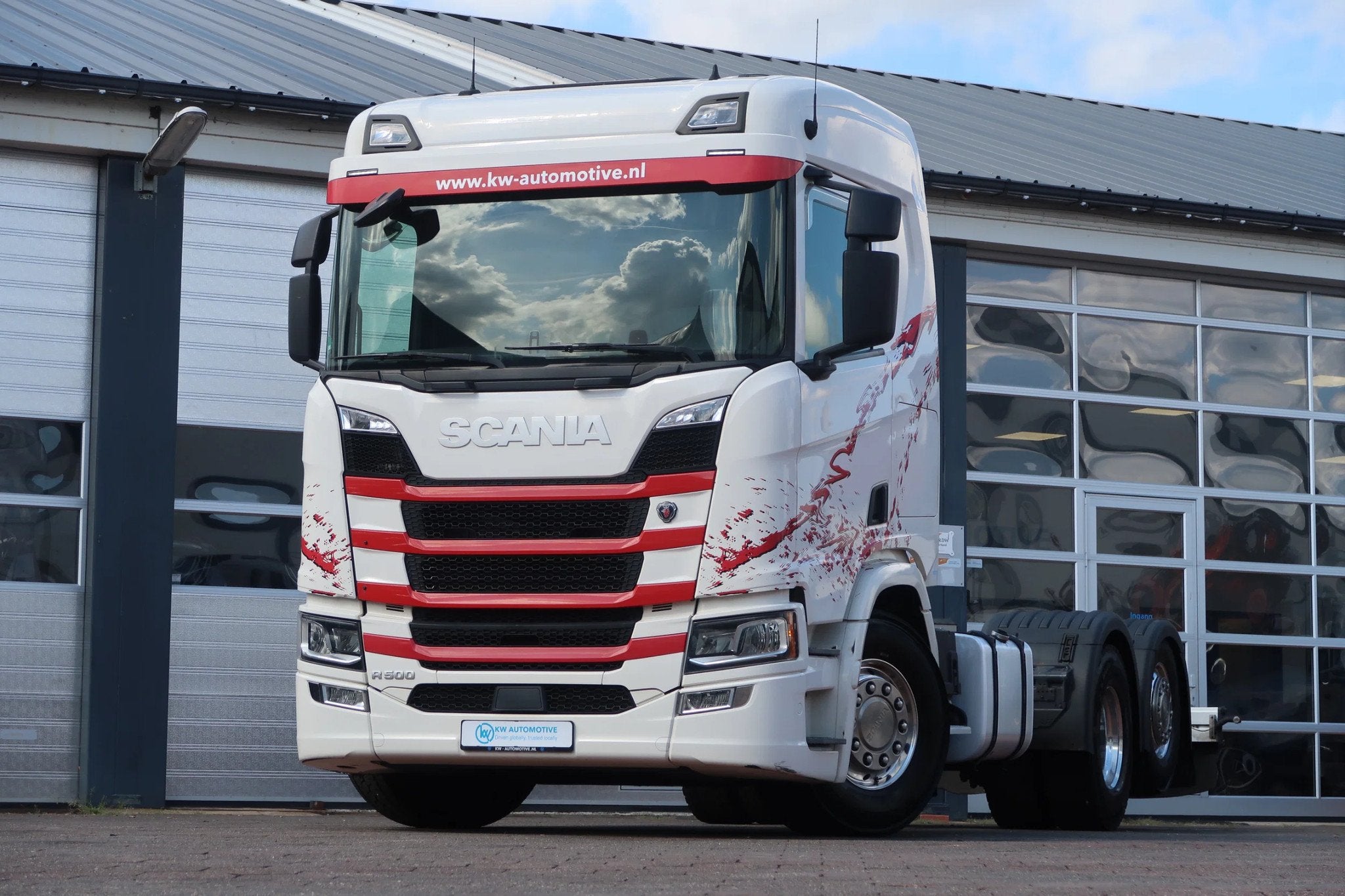 Scania R500 NGS 6X2/ FULL AIR/ RETARDER/ LIFT-LENK/ CHASSIS/, Automaat, Euro 6, Scania, Wit
