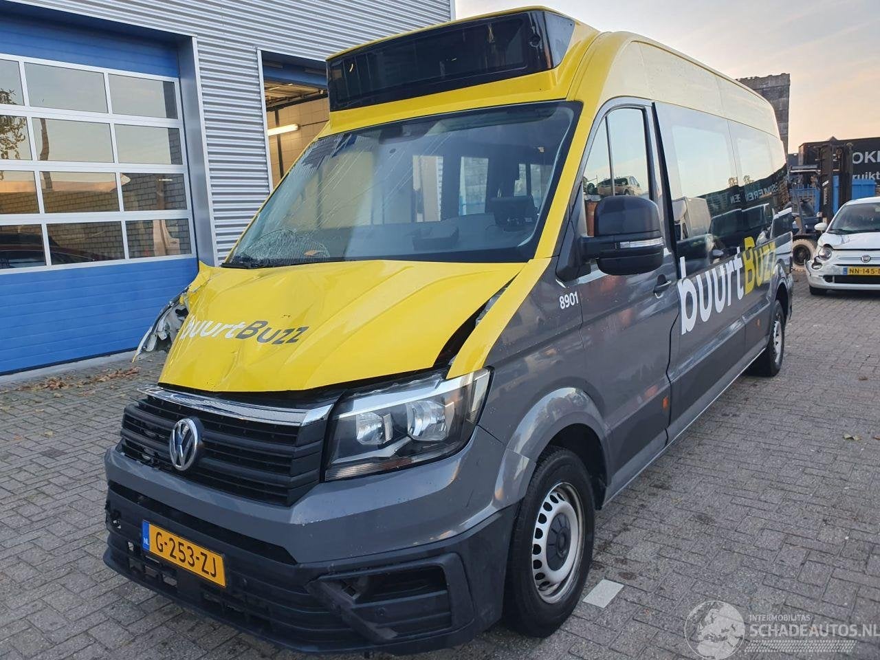 Volkswagen Crafter Buurtbus Automaat (bj 2019), Auto diversen, Automaat, Overige carrosserieën, Volkswagen, Diesel
