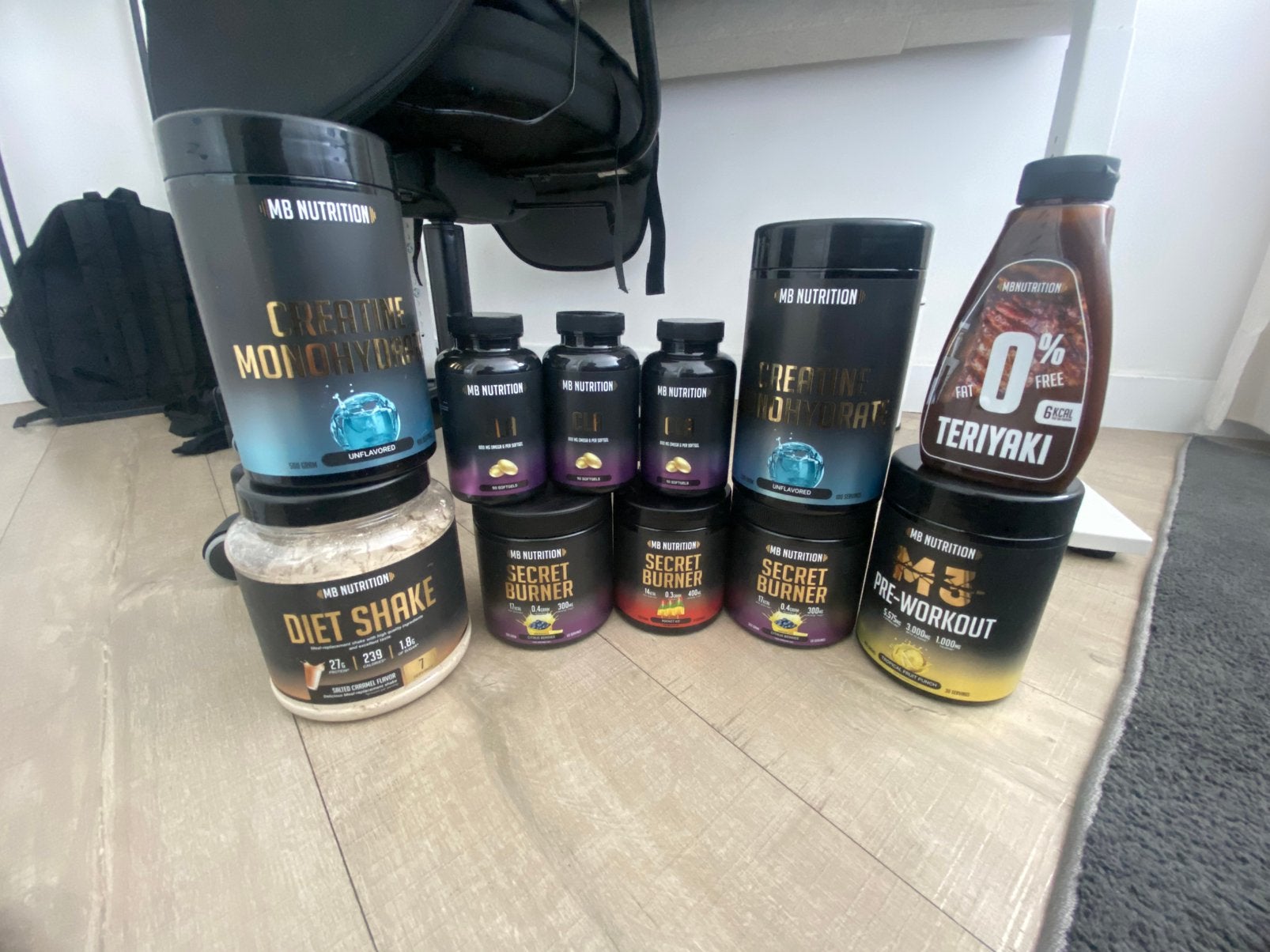 MB Nutrition Supplementen: Creatine, Diet Shake, Secret Burn, Ophalen of Verzenden, Nieuw, Poeder of Drank