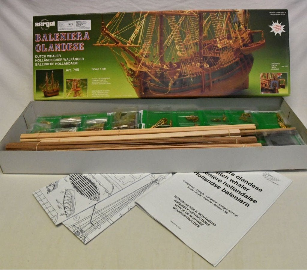 Mantua 1:60 Baleniera Olandese (Dutch Whaler), Hobby en Vrije tijd, Overige merken, Info@Model-engineering.nl, Verzenden, Nieuw