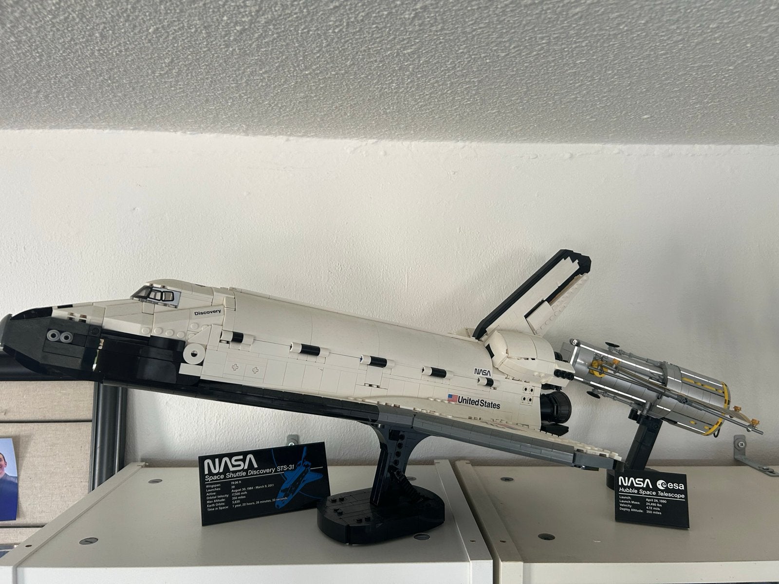 LEGO NASA Space Shuttle Discovery 10283, Ophalen of Verzenden, Gebruikt, Overige merken