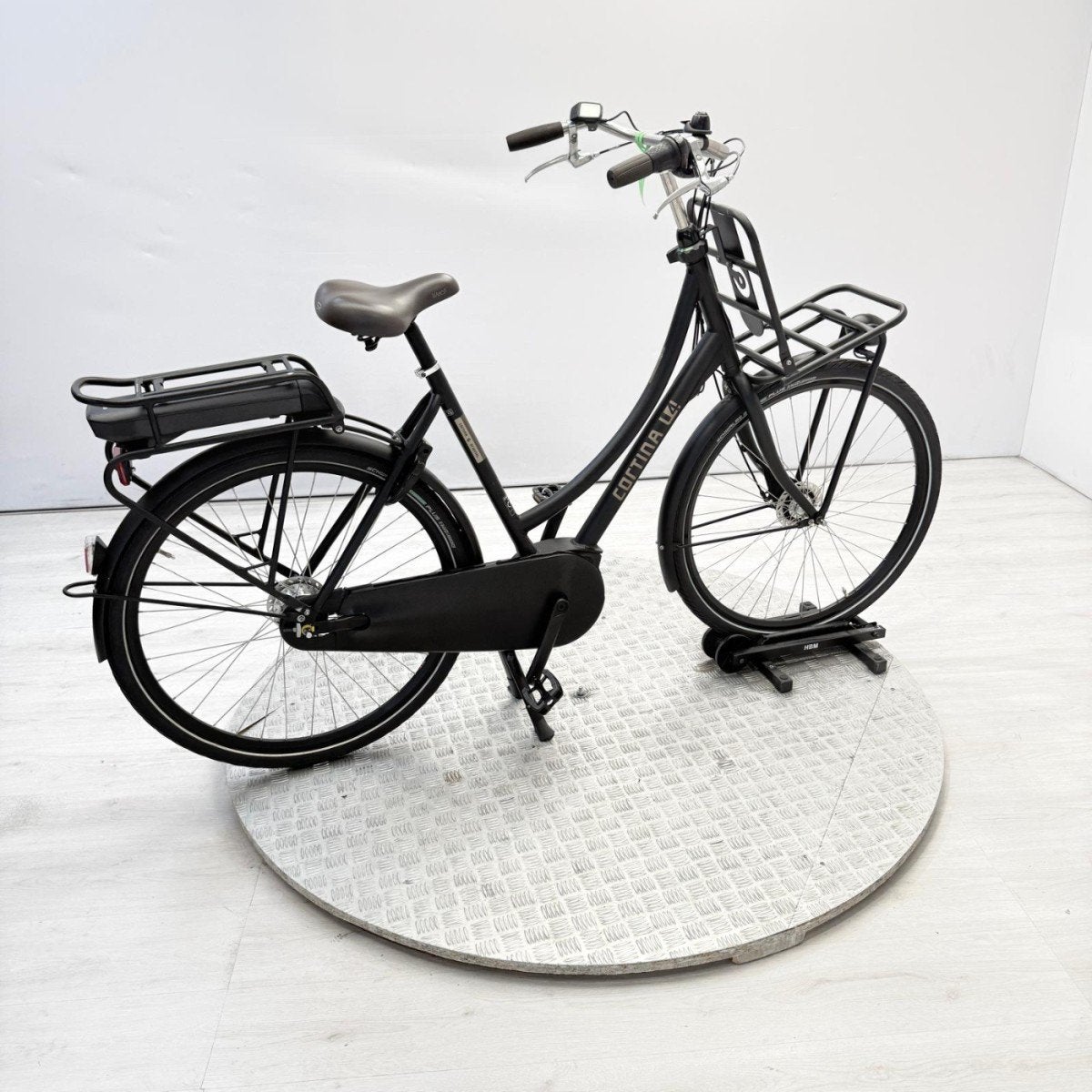 Cortina E-U4 | DEMO | 458 km | 400 Wh Dames zwart 57cm, Ophalen, Gebruikt, -, -