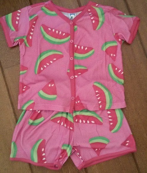 Roze Gymboree shortama maat 110 NIEUW (0436), Nacht- of Onderkleding, Meisje, Gymboree, Nieuw