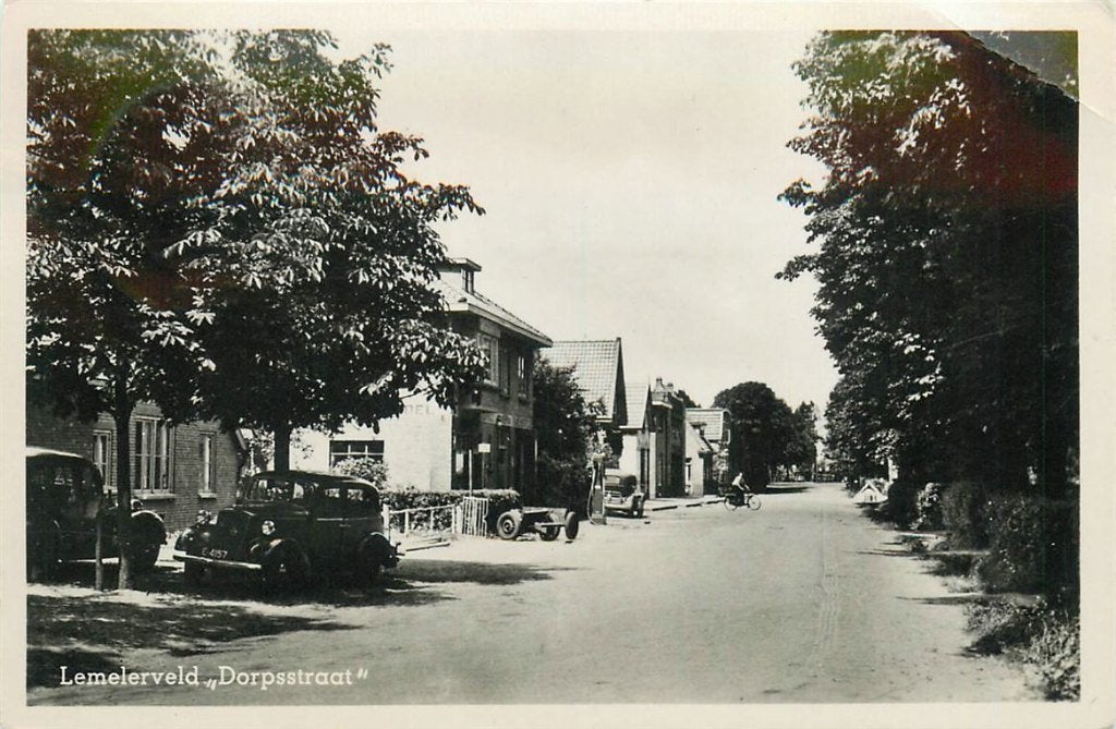 701-141-035 Lemelerveld Dorpsstraat, Ophalen of Verzenden, Voor 1920, Overijssel