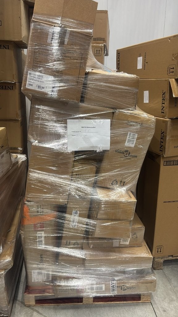 vidaXL Retour Pallets | Verkoopwaarde 1100,-  I PLNR #15, Ophalen, Nieuw