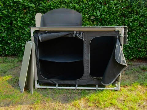 Vrijbuiter campingkeuken met opbergtas, Caravans en Kamperen, Kampeeraccessoires, Ophalen