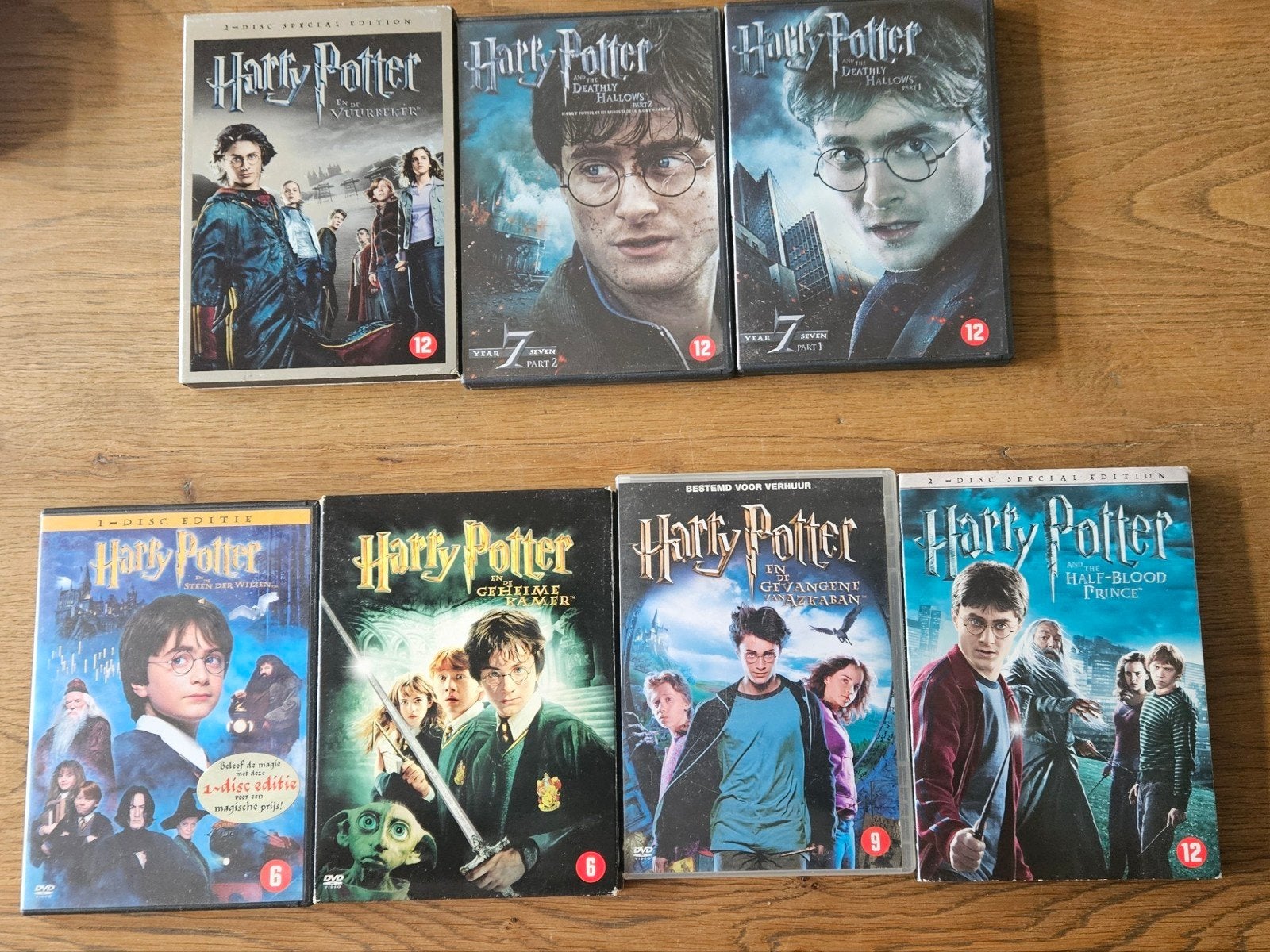 Harry Potter DVD's, Fantasy, Ophalen of Verzenden, Zo goed als nieuw, Vanaf 12 jaar