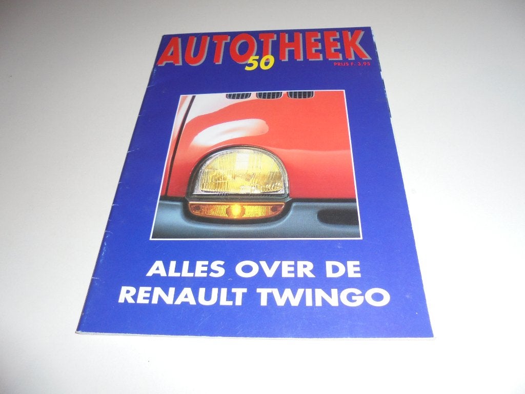 Autotheek Renault Twingo, februari  1993, Ophalen of Verzenden, Zo goed als nieuw, Renault