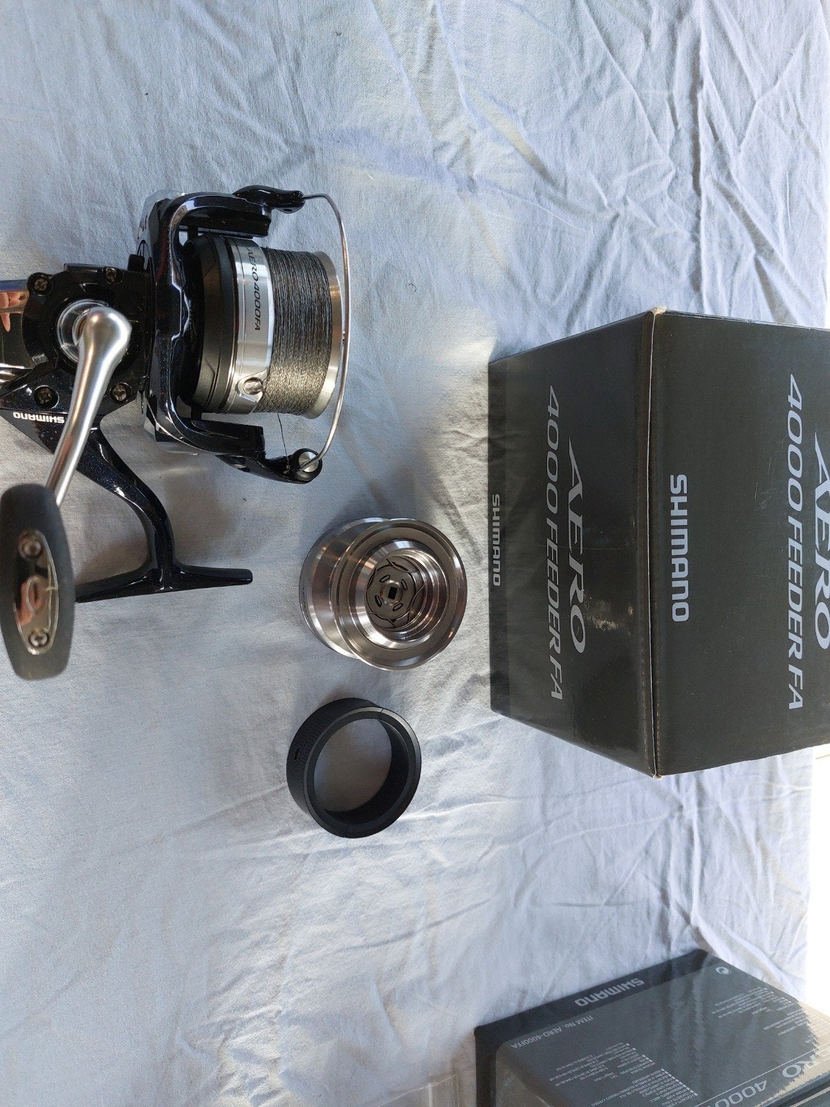 Shimano Aero 4000 Feeder FA, Ophalen of Verzenden, Zo goed als nieuw, Molen