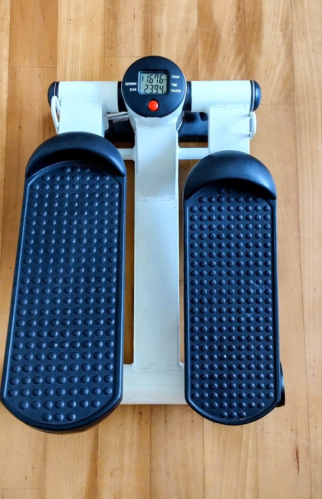 Compacte Mini Stepper met Display voor Thuis Fitness, Ophalen, Gebruikt, Stepapparaat, Metaal